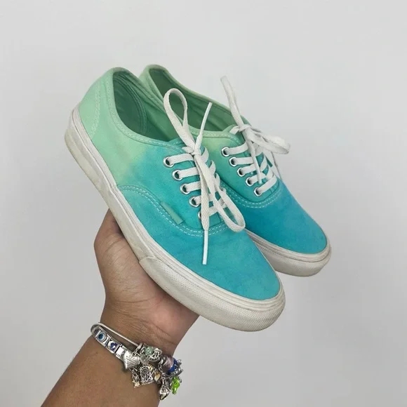 Vans Blue Ombre Skate Slip Ons Size Woman’s 6 - Picture 1 of 10